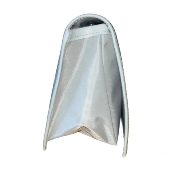 Dior Clutch Cosmetic Amenity Bag, Light Gray, Snap Closure - Picture 3 of 10